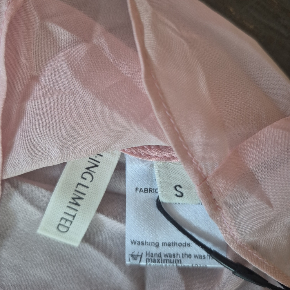 j.INDG LIMITED Soft Pink Blouse - Picture 8 of 8
